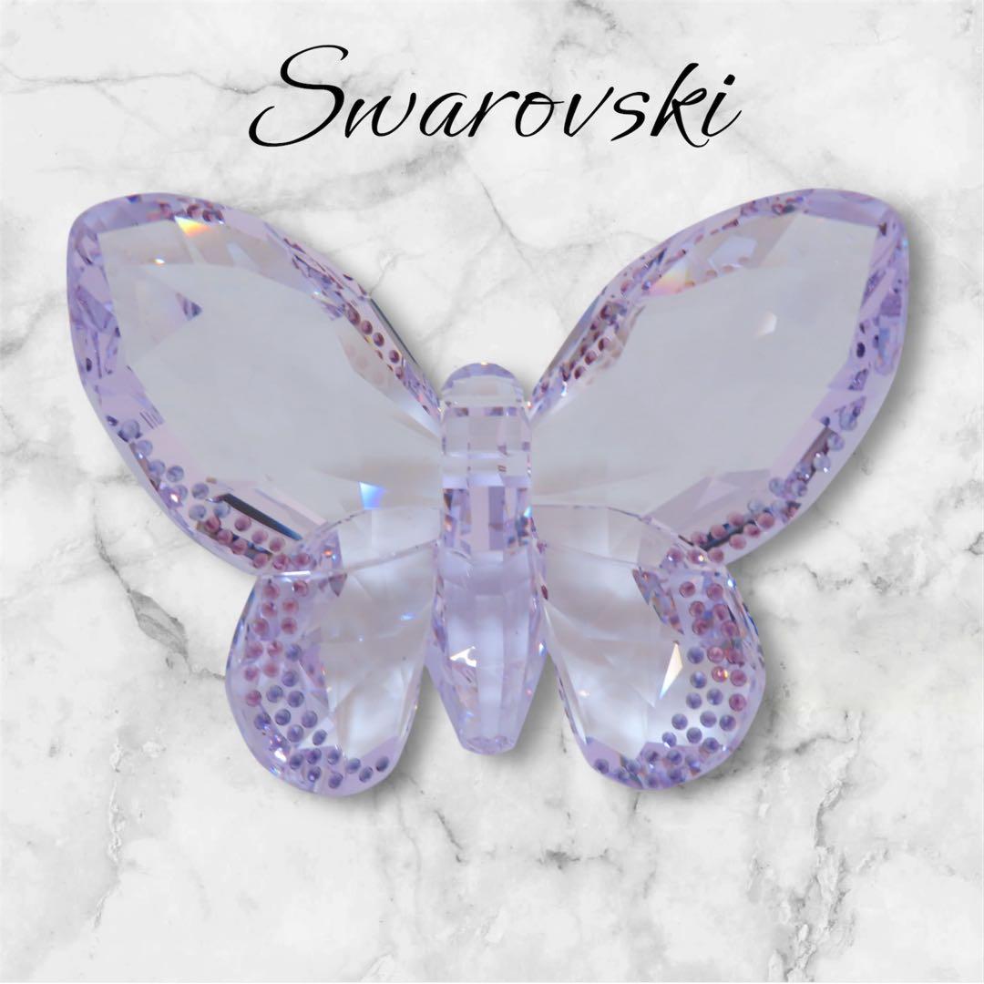 スワロフスキー クリスタル 置物 チョウ ジュエル 型番：1132908