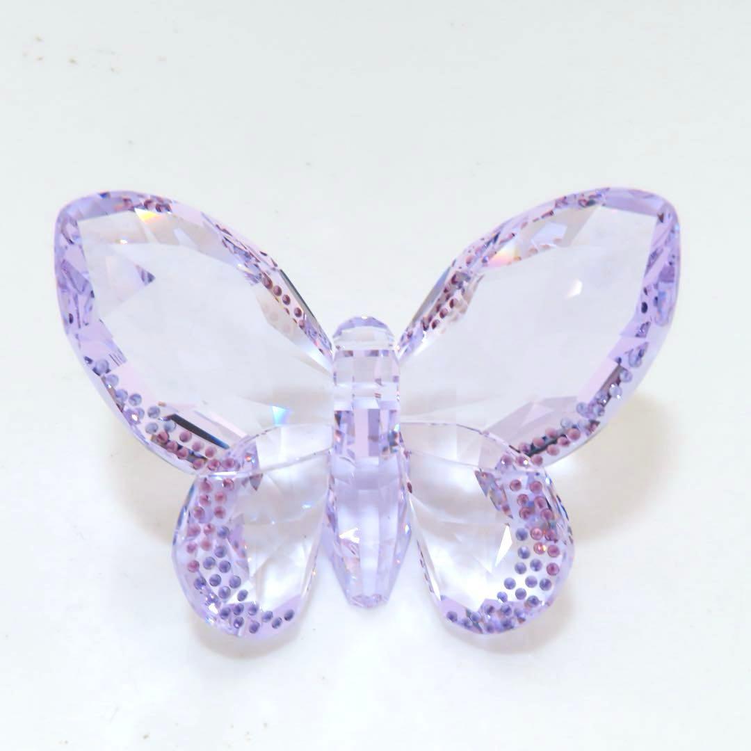 スワロフスキー クリスタル 置物 チョウ ジュエル 型番：1132908