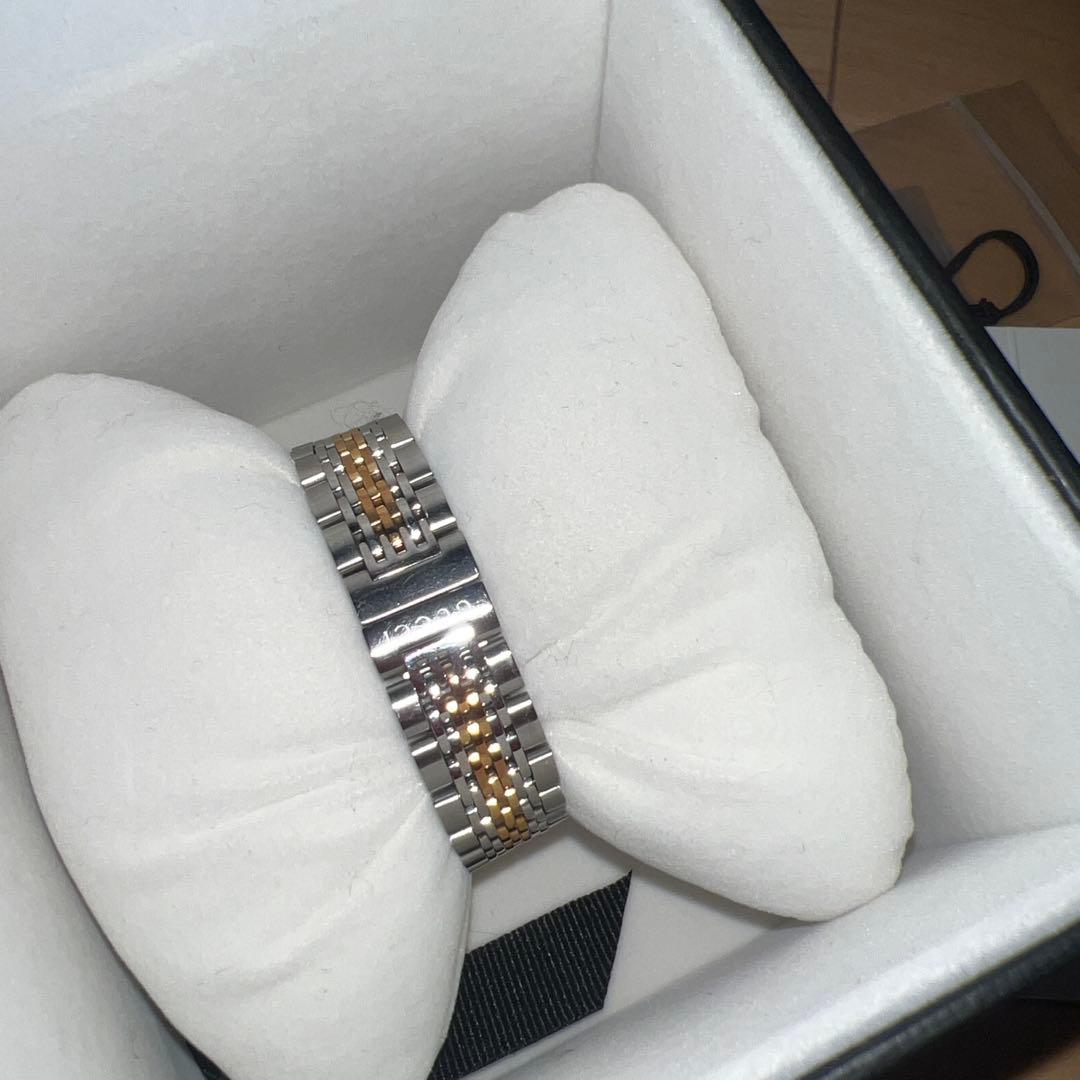 GUCCI アナログ腕時計 シルバー/ゴールド