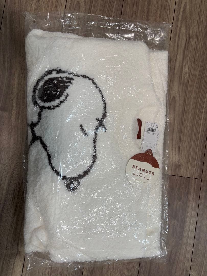 ジェラートピケ　スヌーピーワンピース