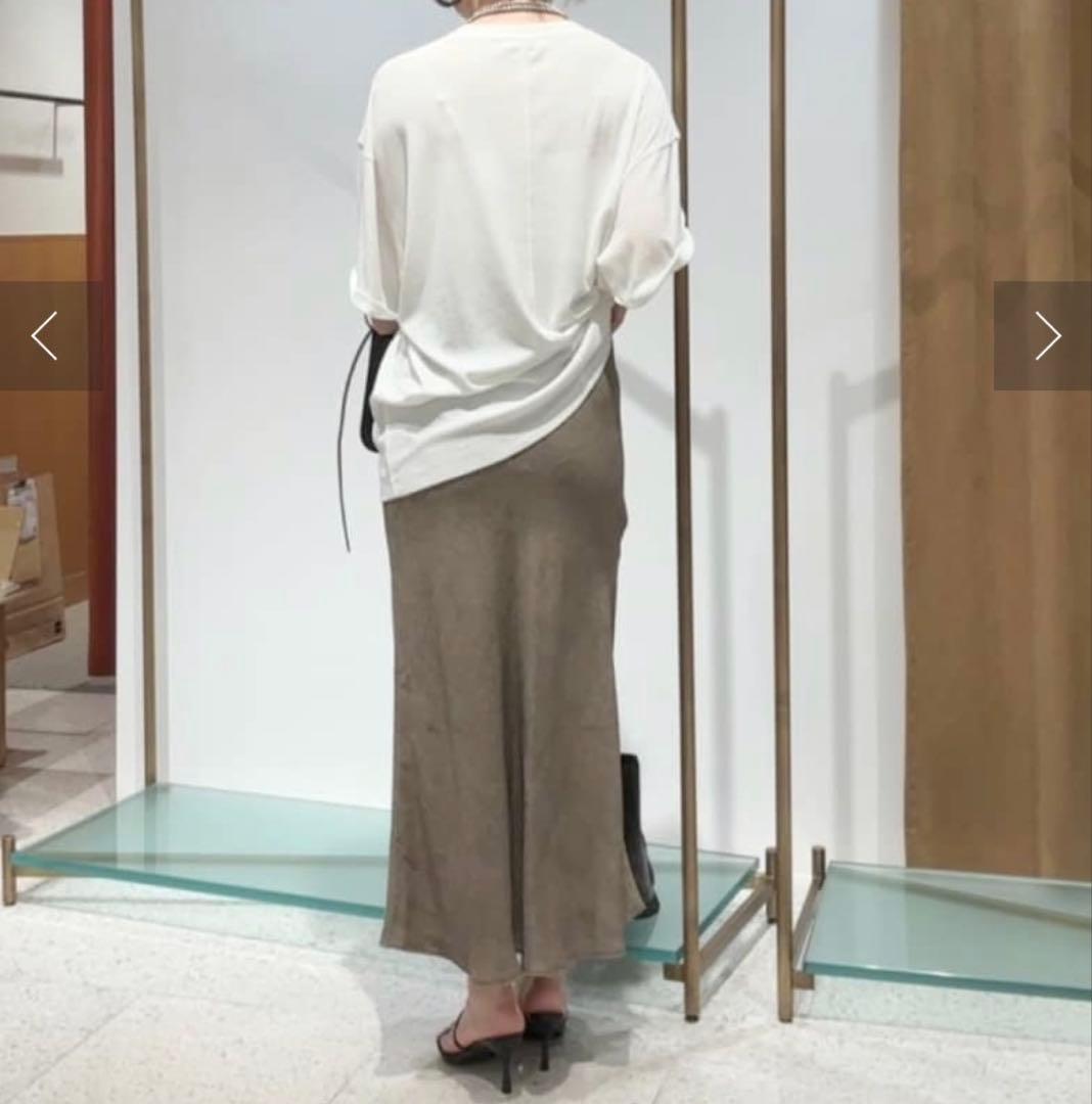 【24時間限定価格】Whim Gazette ツイル顔料染めスカート 36サイズ