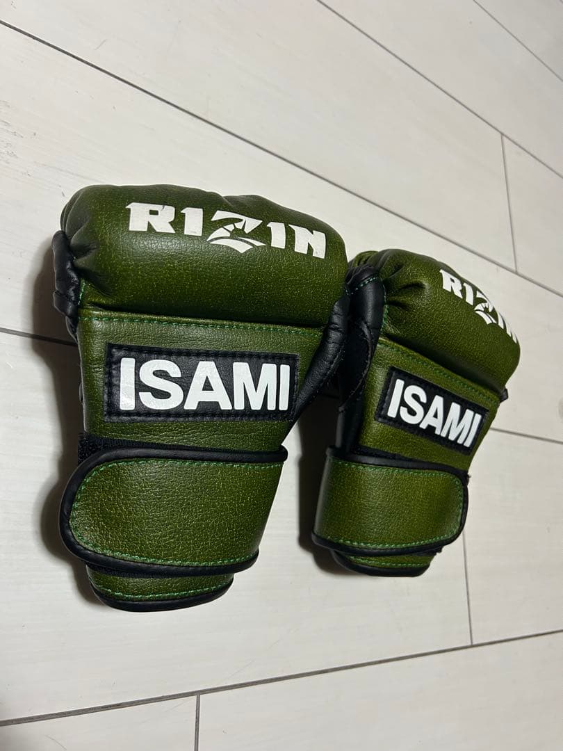 ISAMI RIZIN オープンフィンガーグローブ Mサイズ