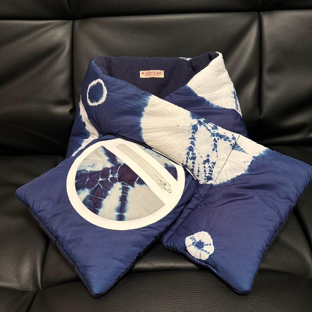 KAPITAL 袈裟マフラー　タイダイ柄