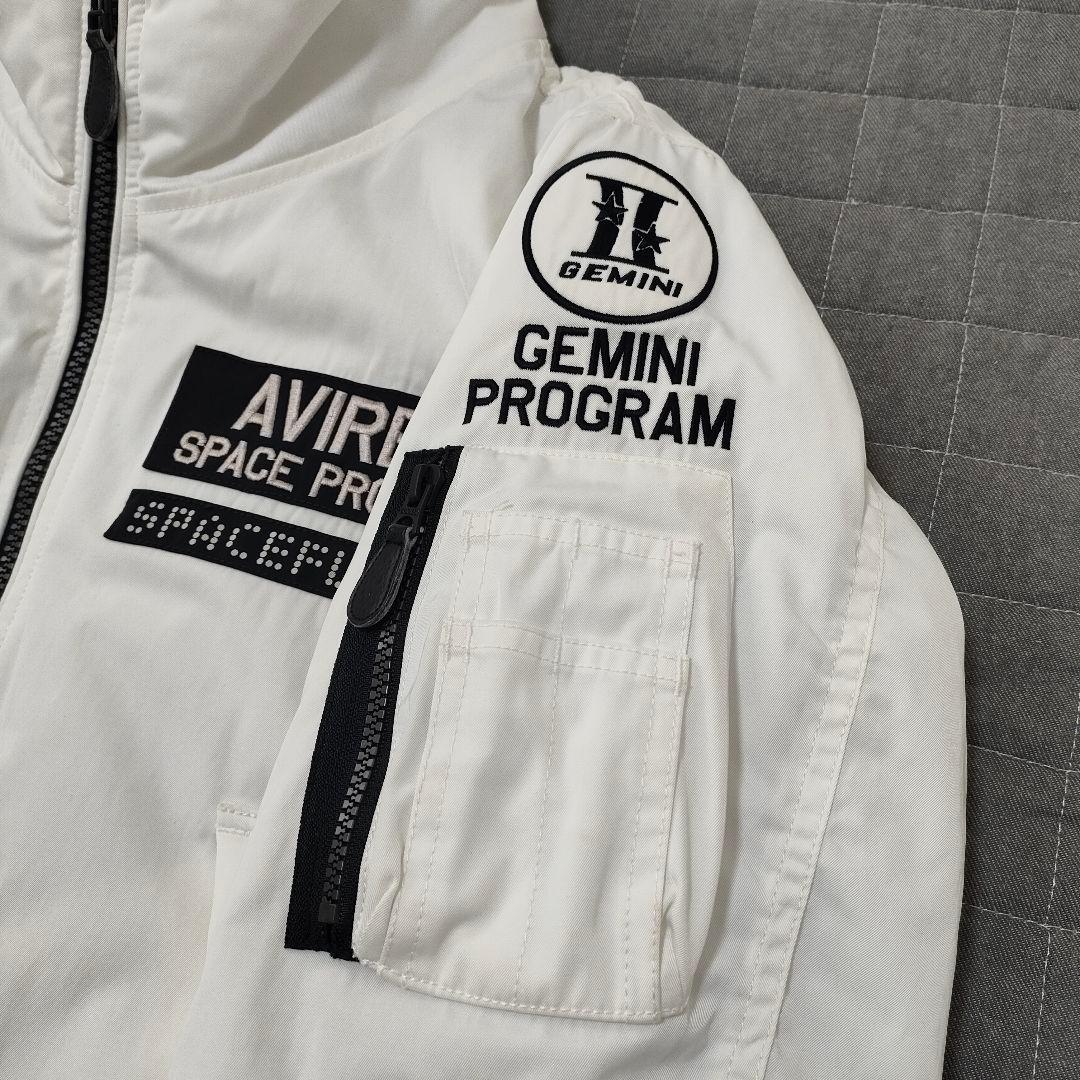 AVIREX　フライトジャケット　GT-10　SPACE WALK　ホワイト　L