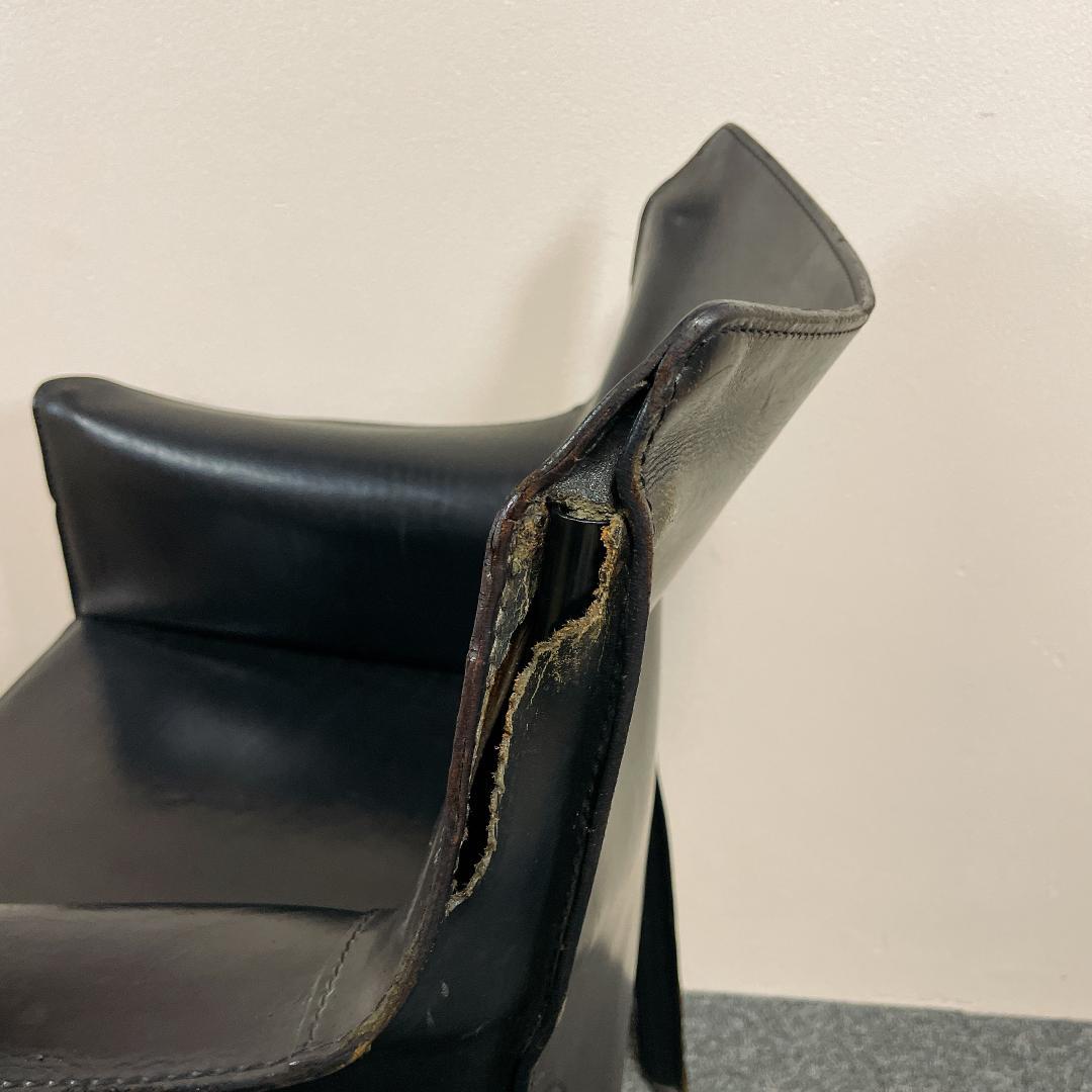 希少　名作　Cassina　カッシーナ 413 CAB　ブラック