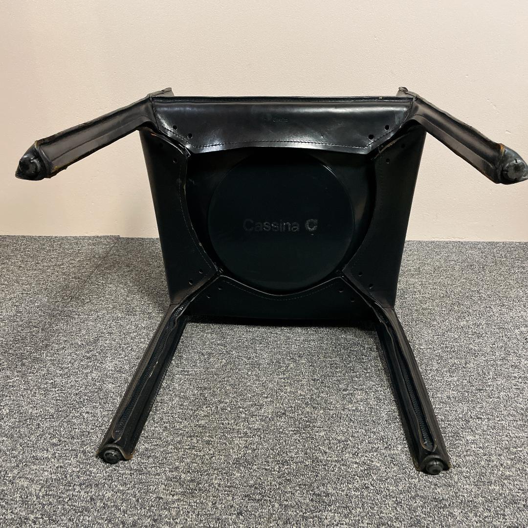 希少　名作　Cassina　カッシーナ 413 CAB　ブラック