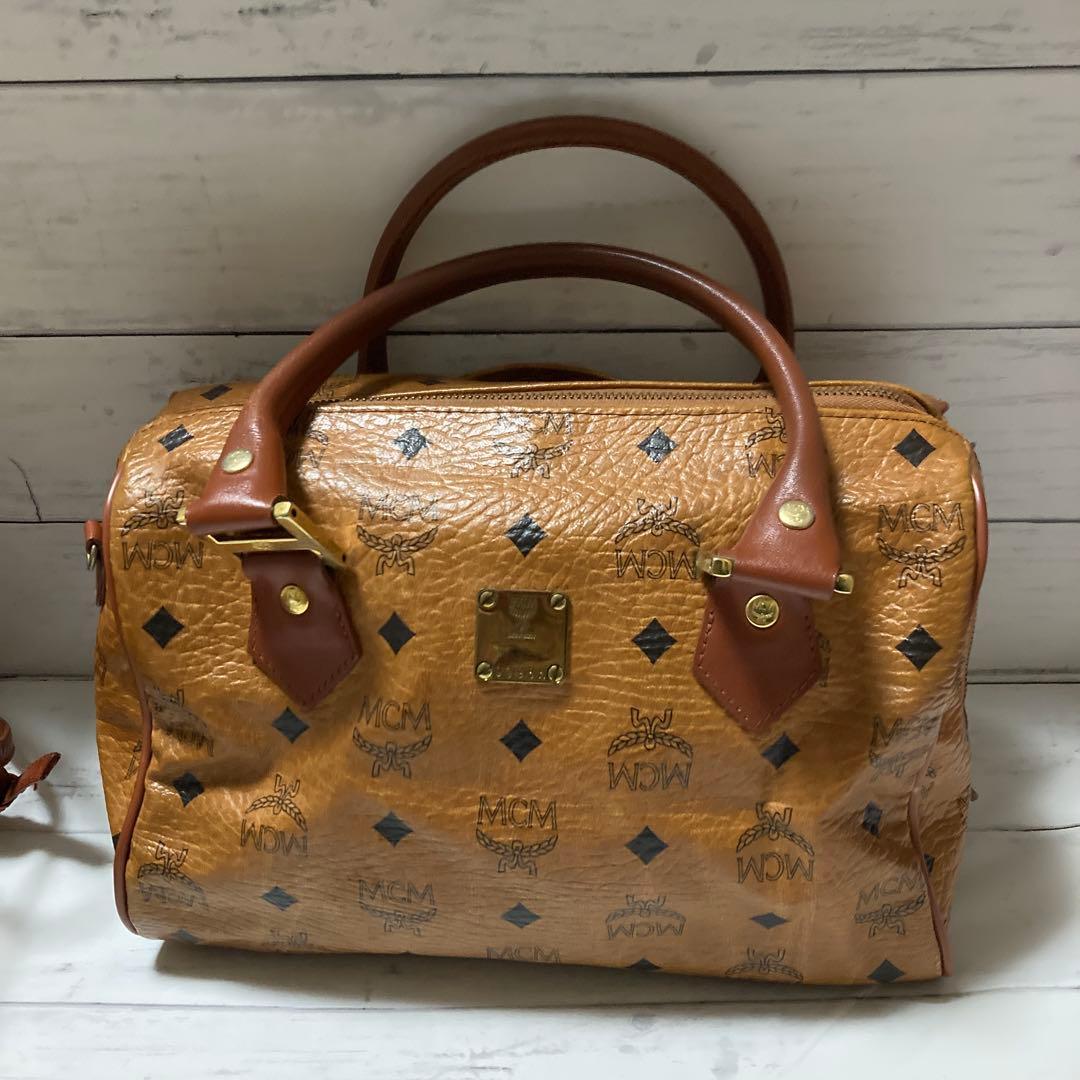 MCM ボストンバッグ ショルダーバッグ2点セット美品