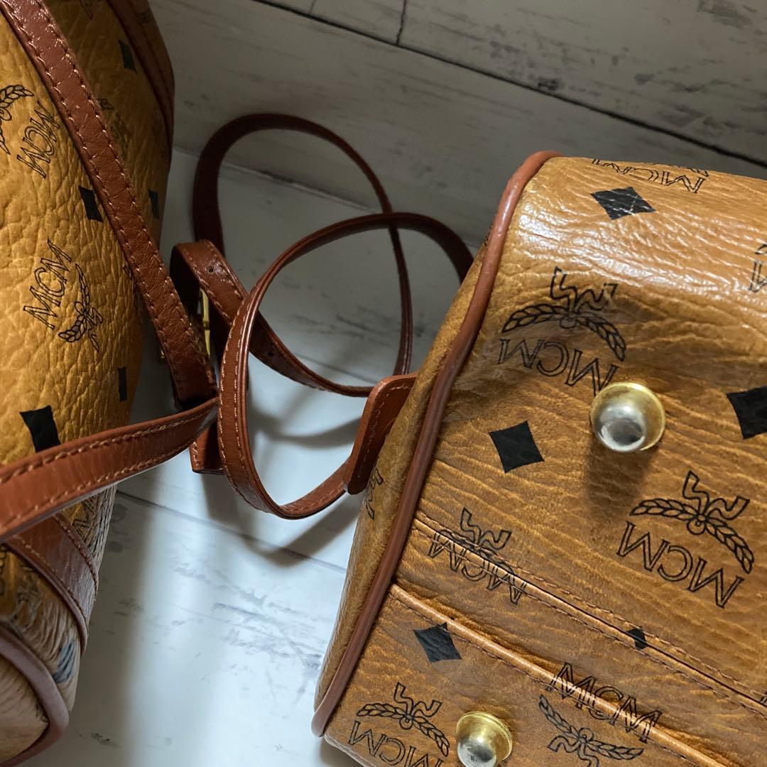MCM ボストンバッグ ショルダーバッグ2点セット美品