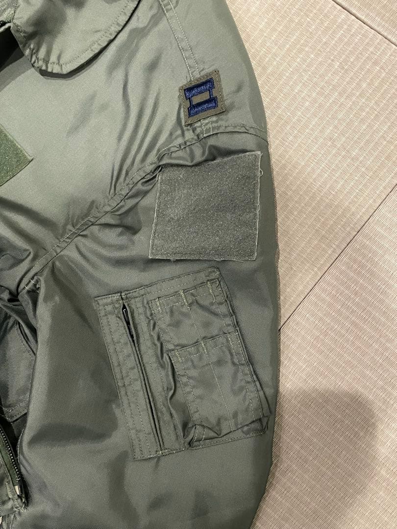 米空軍本物CWU-36Pフライトジャケット09年Mサイズ太平洋空軍大尉キャプテン