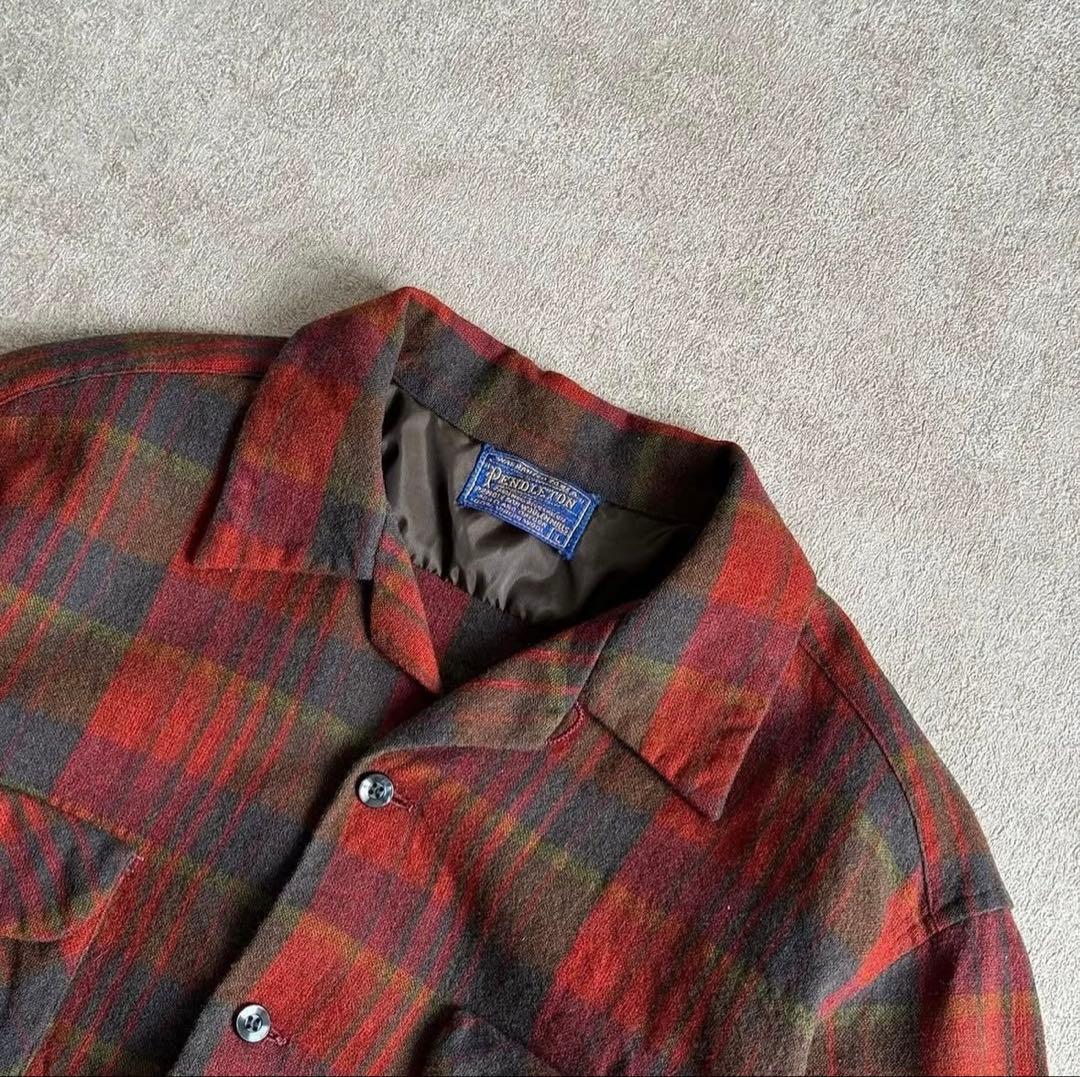 【好配色】60s Pendleton wool board shirt
