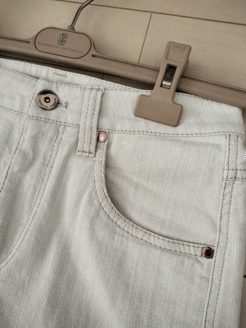 BRUNELLO CUCINELLI☆モニーレ付きデニムパンツ最終お値下げ‼️