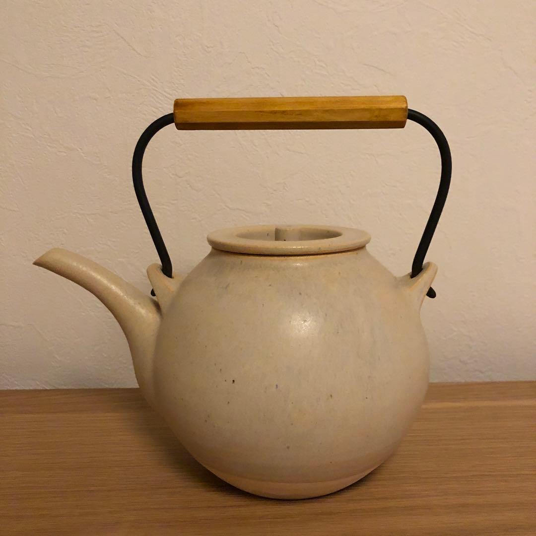 作家もの　角掛政志さん　耐火土瓶