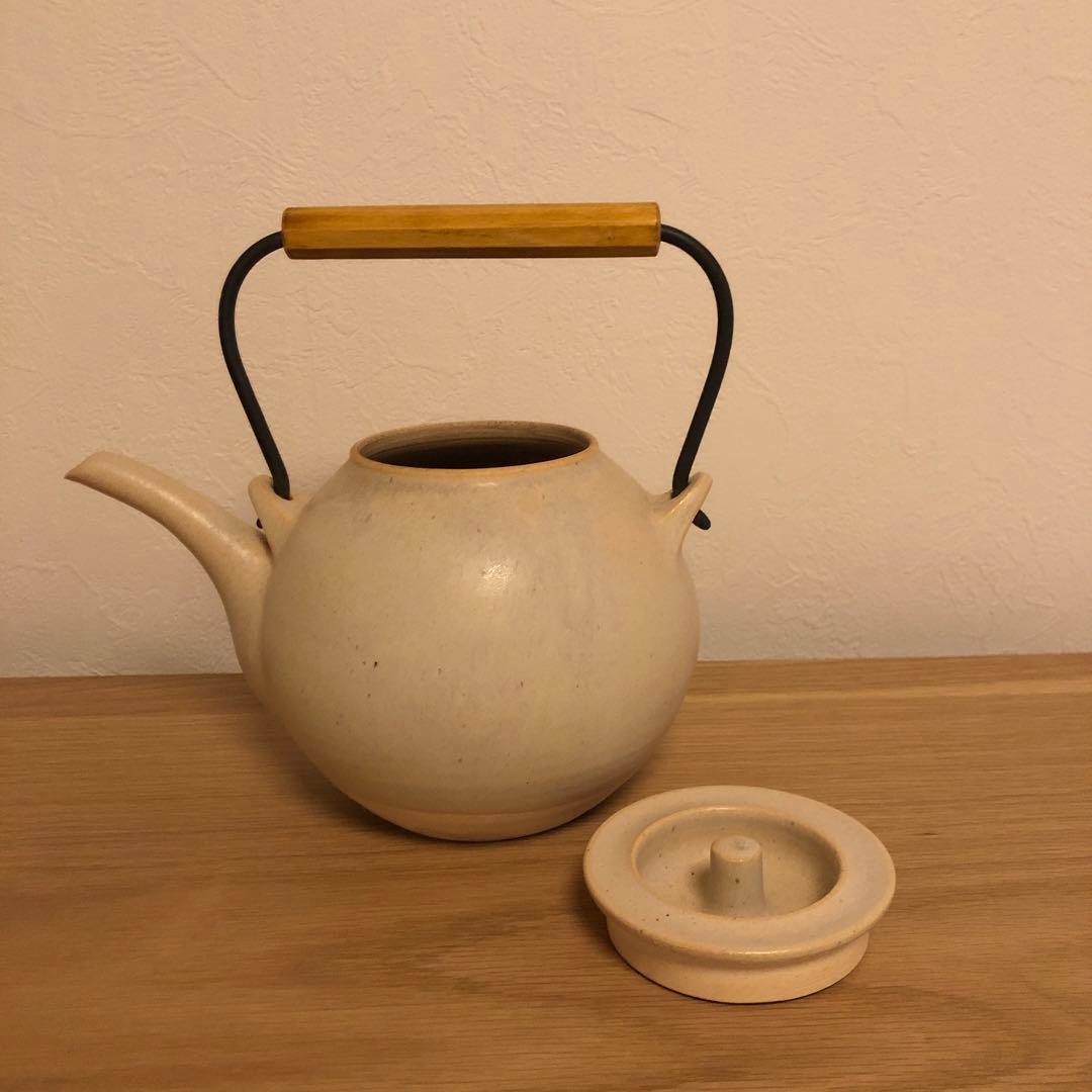 作家もの　角掛政志さん　耐火土瓶