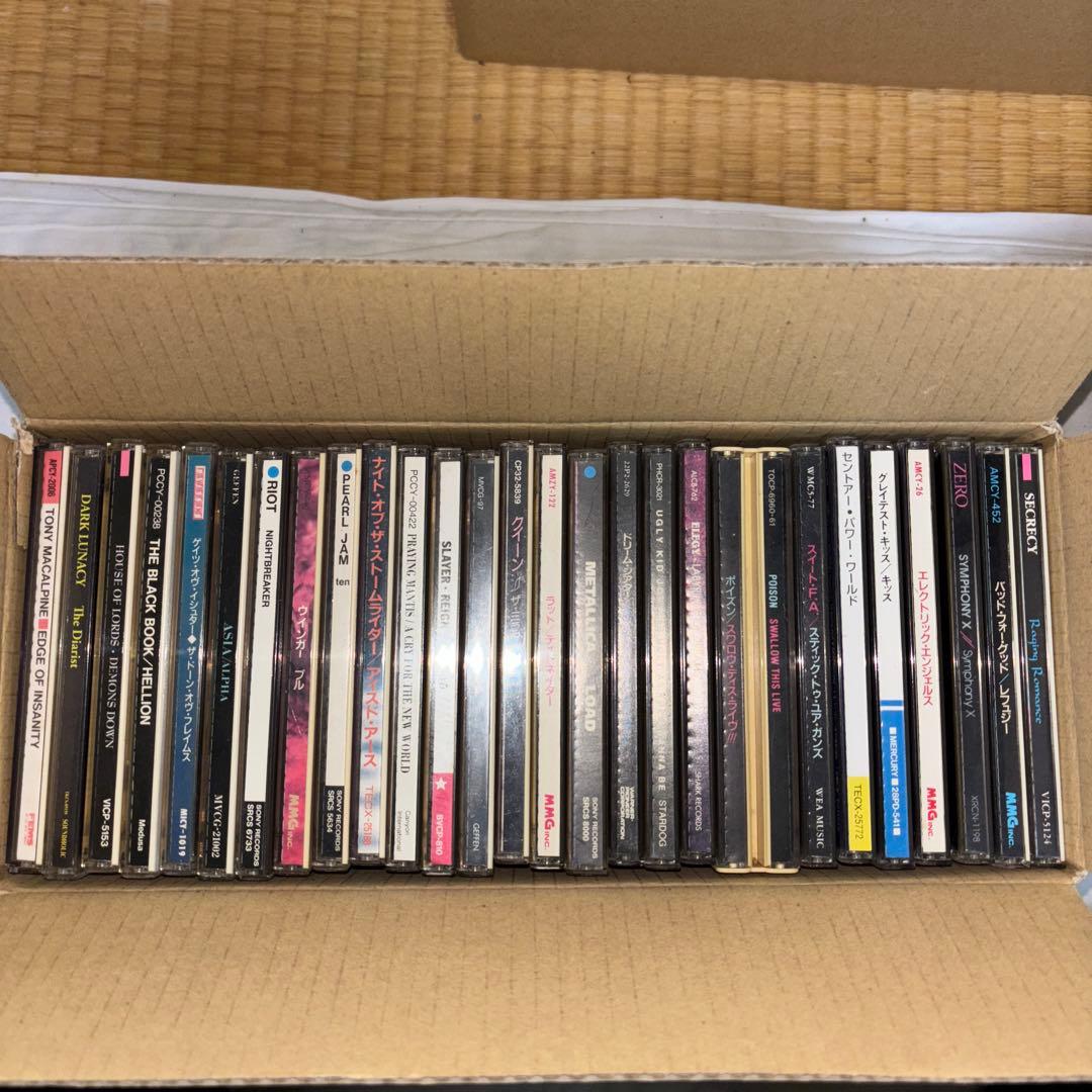 洋楽ハードロック＆メタル まとめ売り 27枚