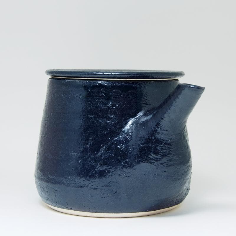 直火ポット 黒釉(ACT-62) ■ 長谷園