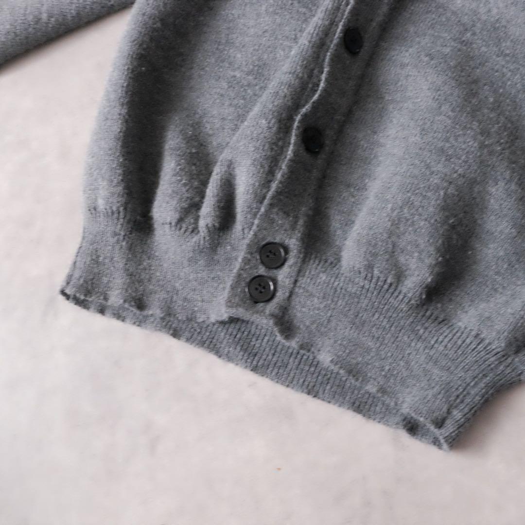 美品 CDG COMME des GARCON ニットカーディガン XL グレー