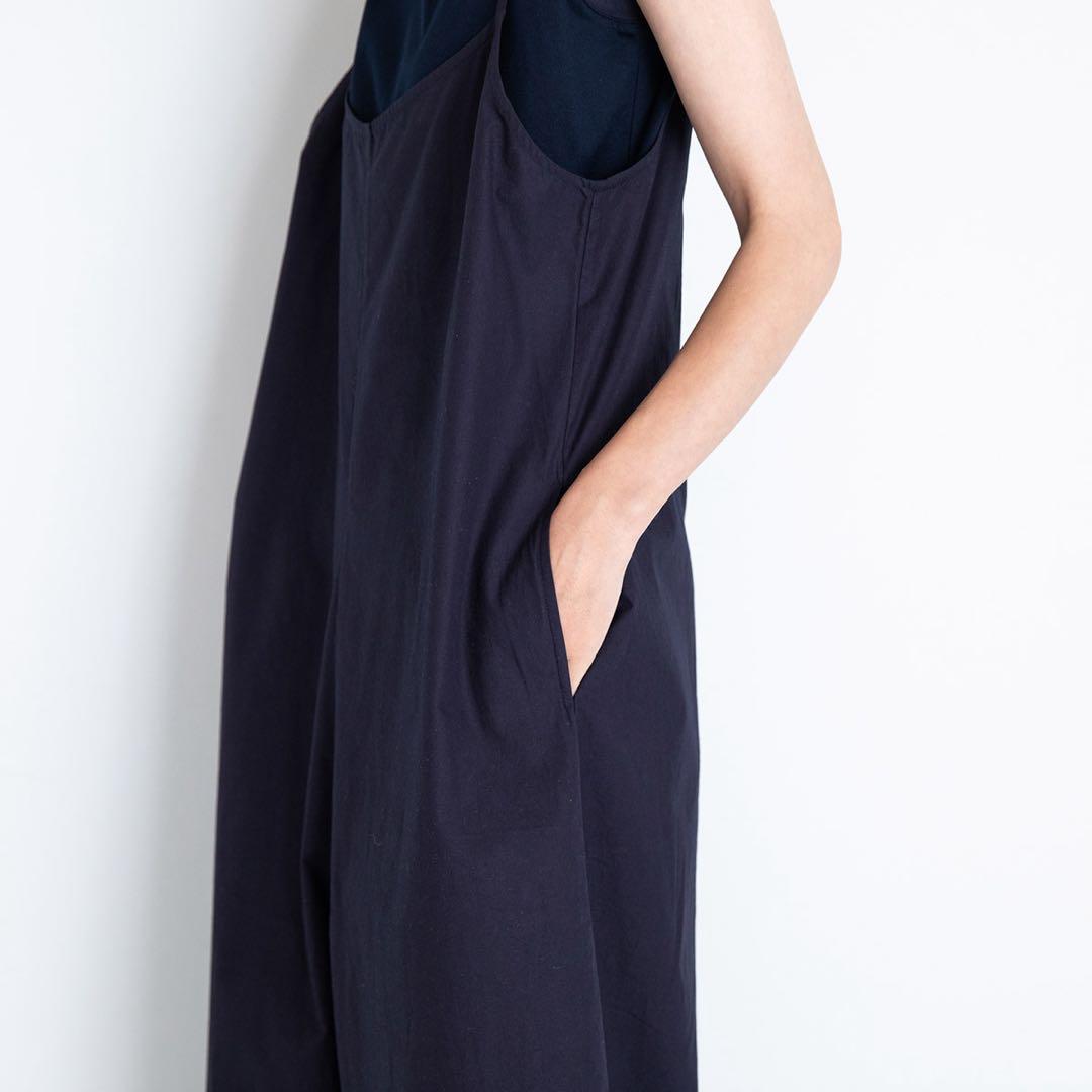 【本日限定セール】ほぼ日 weeksdays サロペット ネイビー