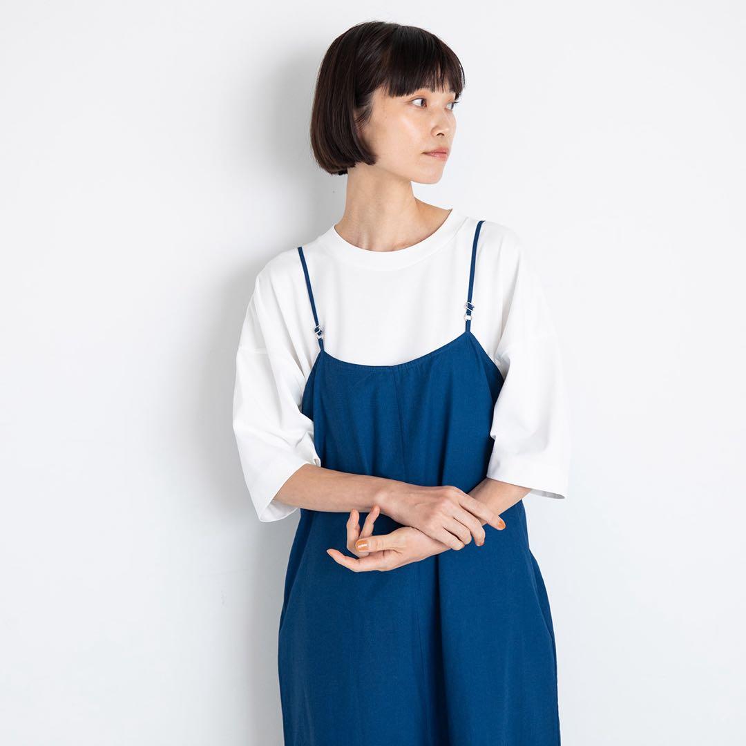 【本日限定セール】ほぼ日 weeksdays サロペット ネイビー