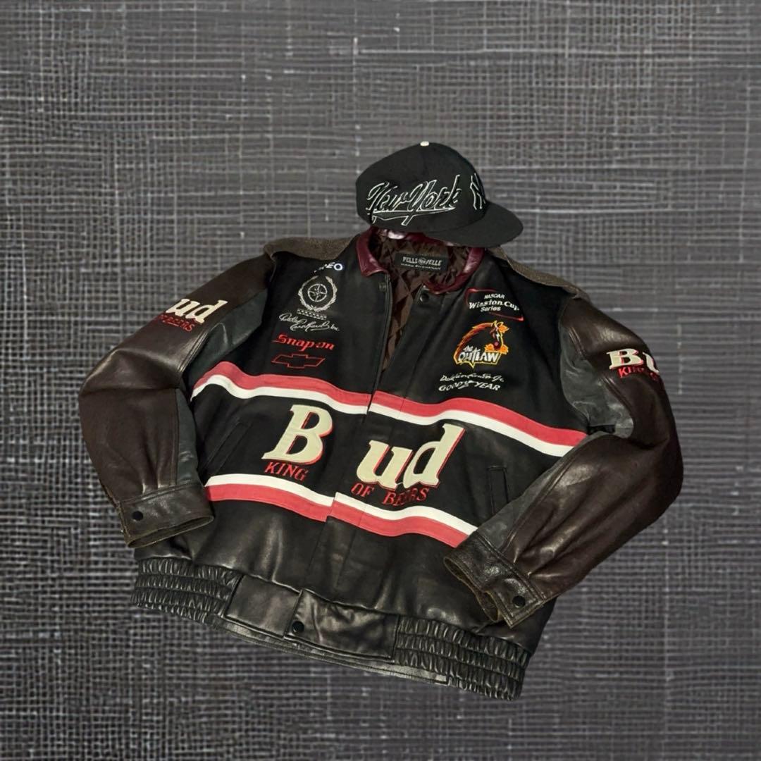 00s pelle pelle leather jacket hiphop B系