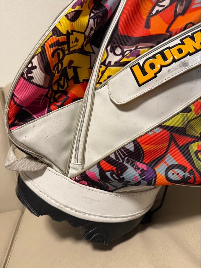 【送料込み】希少　ゴルフバッグ　ラウドマウス　スタンド式キャディバッグ