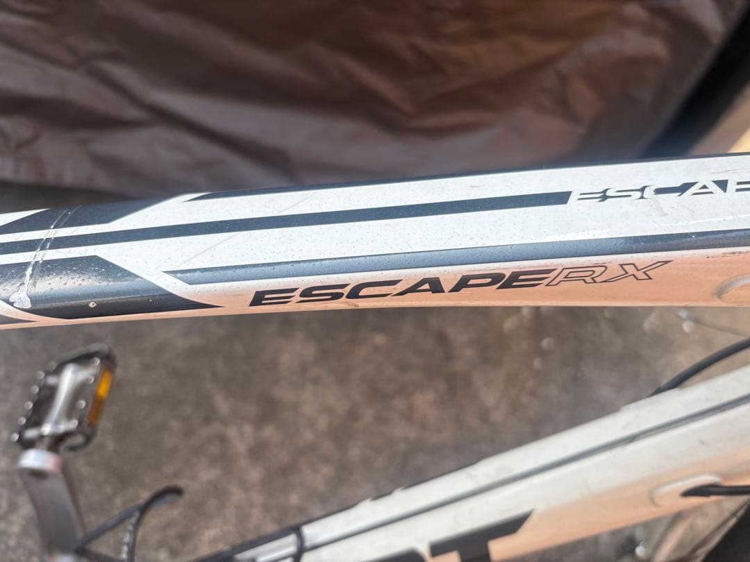 GIANT ESCAPERX クロスバイク ホワイト　M size 引取り限定