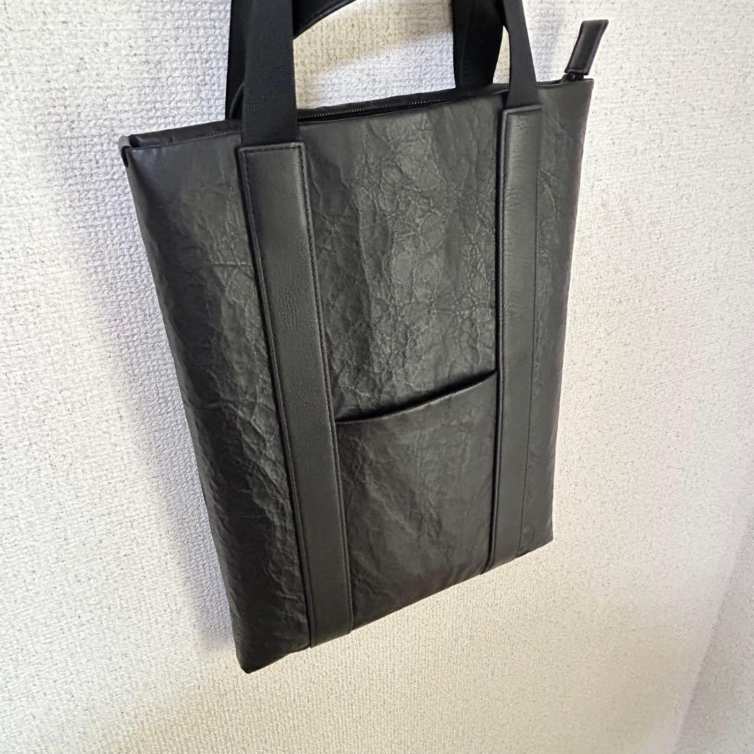 A4 撥水レザー 2wayPCトート 定価¥24,200 メーカー在庫残りわずか