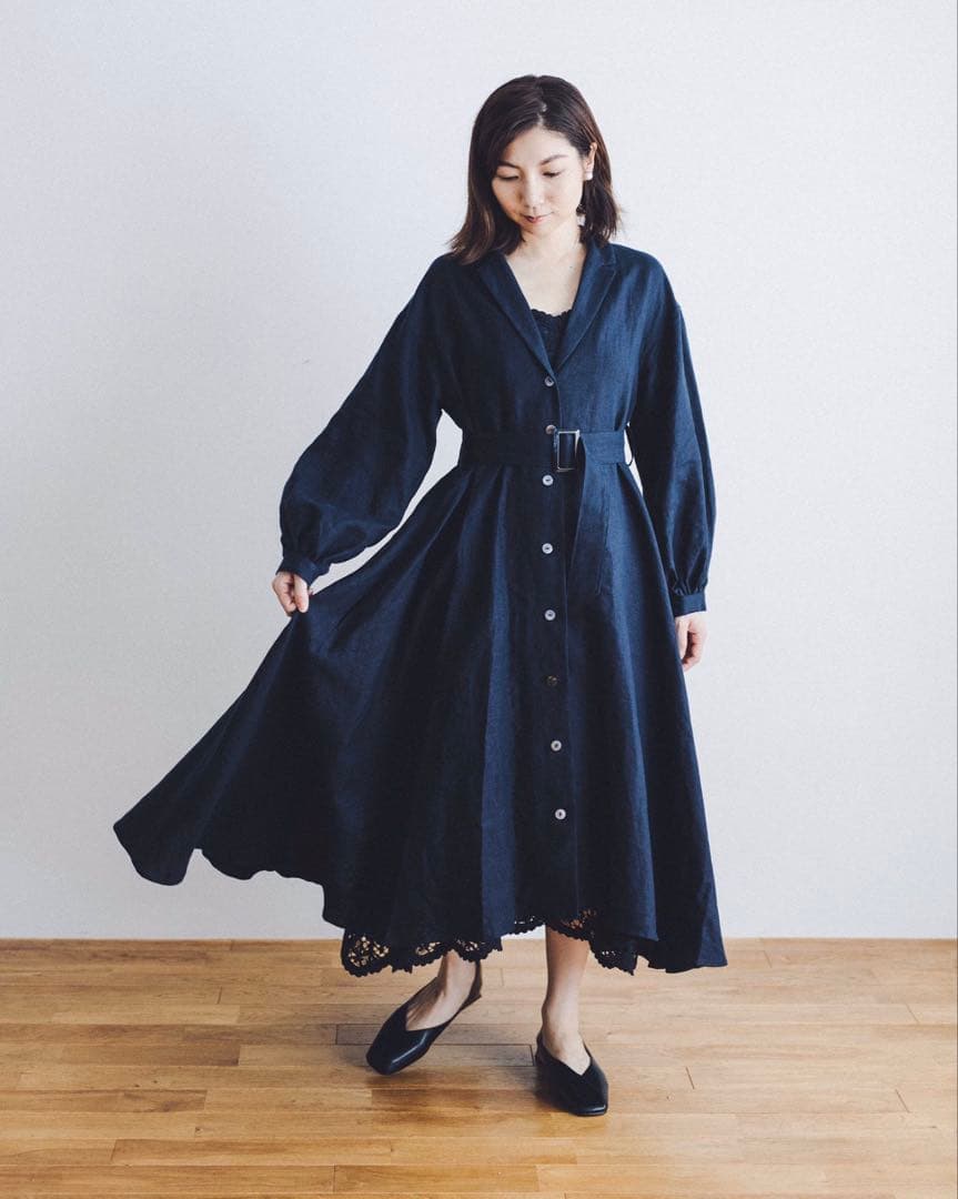 RUIMEME Renee(ルネ) tailor collar dress
