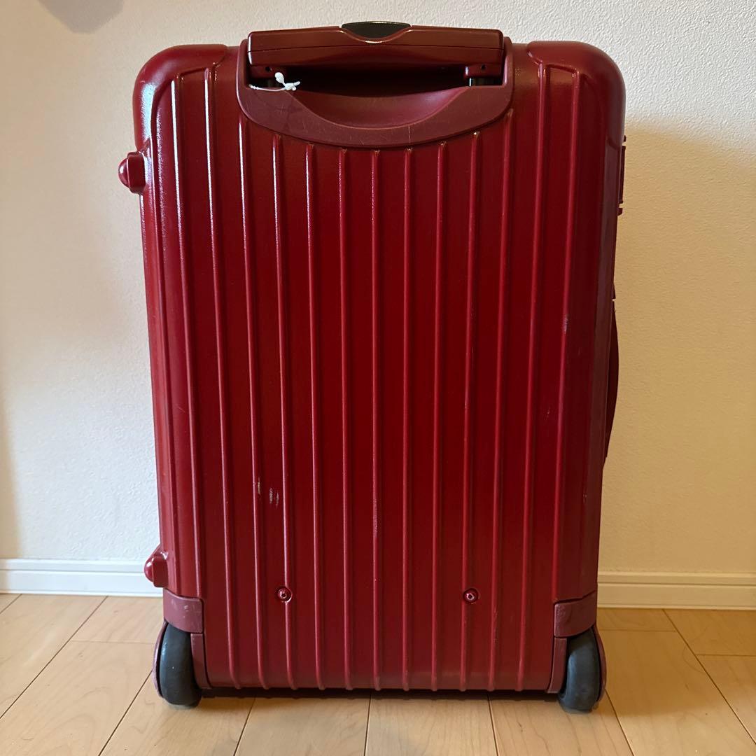 リモワ　RIMOWA スーツケース　赤　TSAなし　2輪　廃盤品