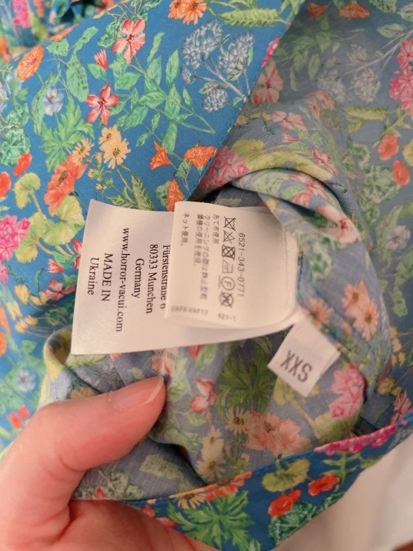 horror vacui ホラーヴァキュイ　JANE SSL ブラウス