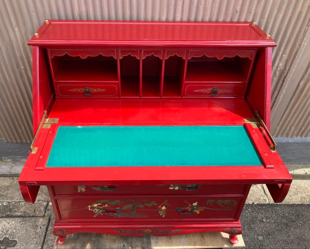 ビンテージ　ライティングビューロー