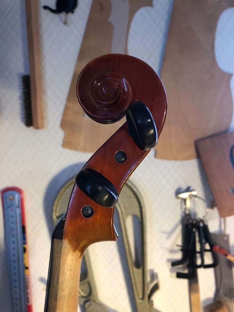 【駒&魂柱調整済】Suzuki分数バイオリンNo200 3/4 1996