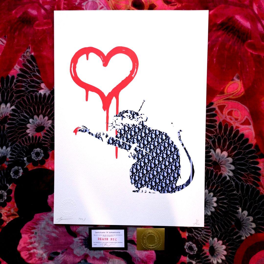 death nyc 世界限定100枚　バンクシー