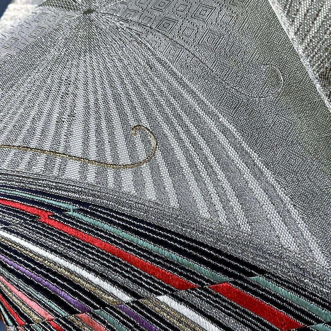 振袖フルセット　高身長　手描き友禅　成人式振袖　振袖　裄丈68 赤黒　バタフライ