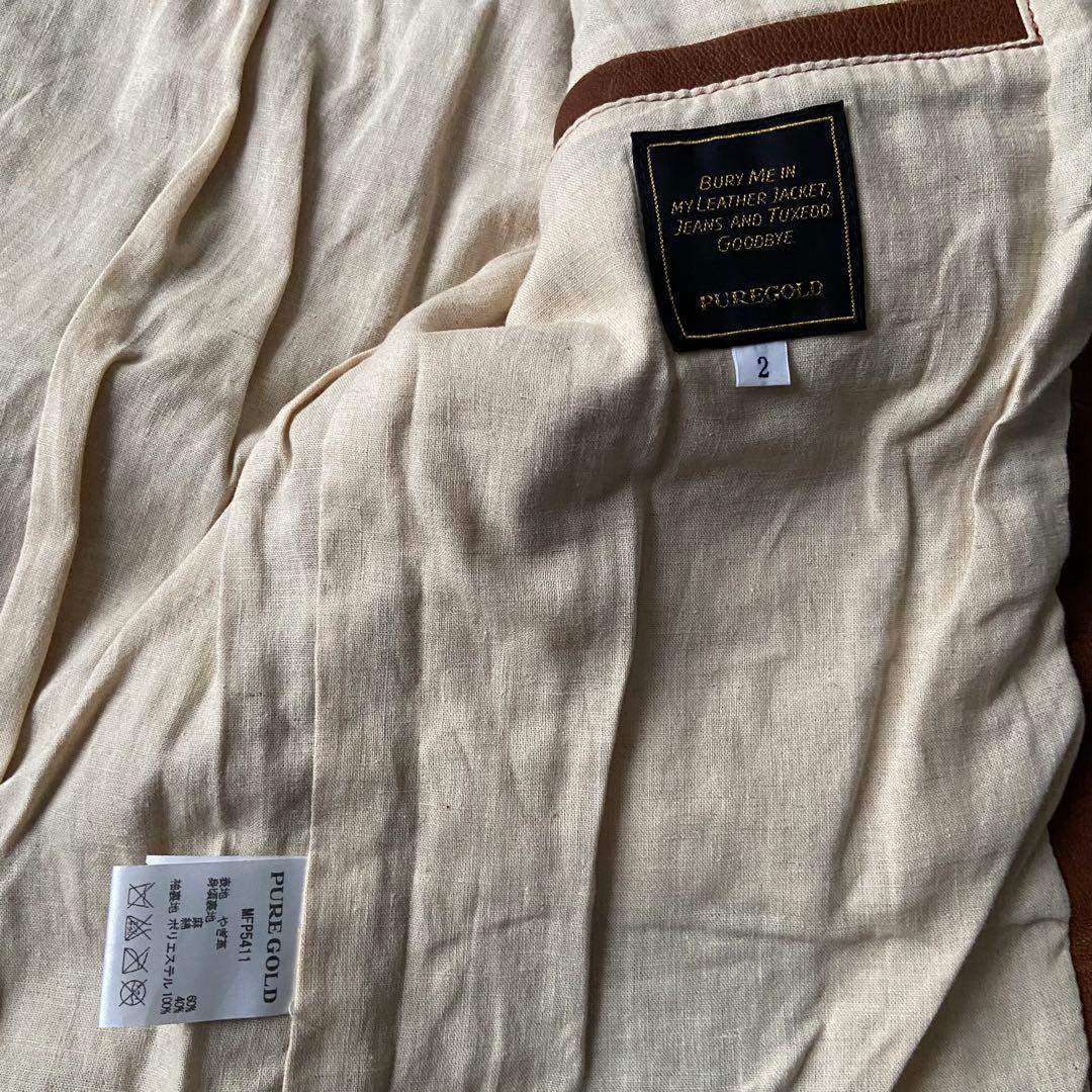 高級 Buffalo Bobs real leather jacket CD63