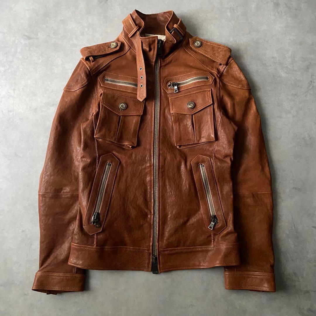 高級 Buffalo Bobs real leather jacket CD63