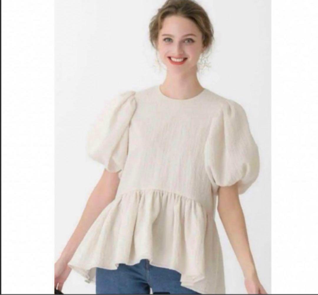 そ*)様 TSURU By MARIKO ホワイトトップス Fサイズ