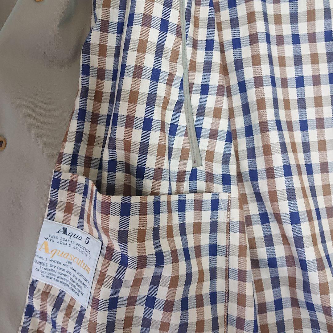 アクアスキュータム／Aquascutum【トレンチコート】ステンカラー（中古品）