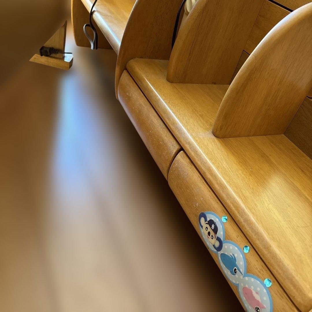 中日ドラゴンズ ドアラ 学習机 勉強机 デスク 木製 限定 レア 入学 球団承認