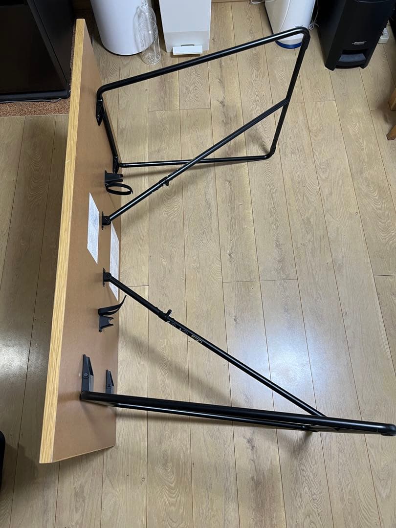 【ハスキー】木製折りたたみテーブル 幅120cm