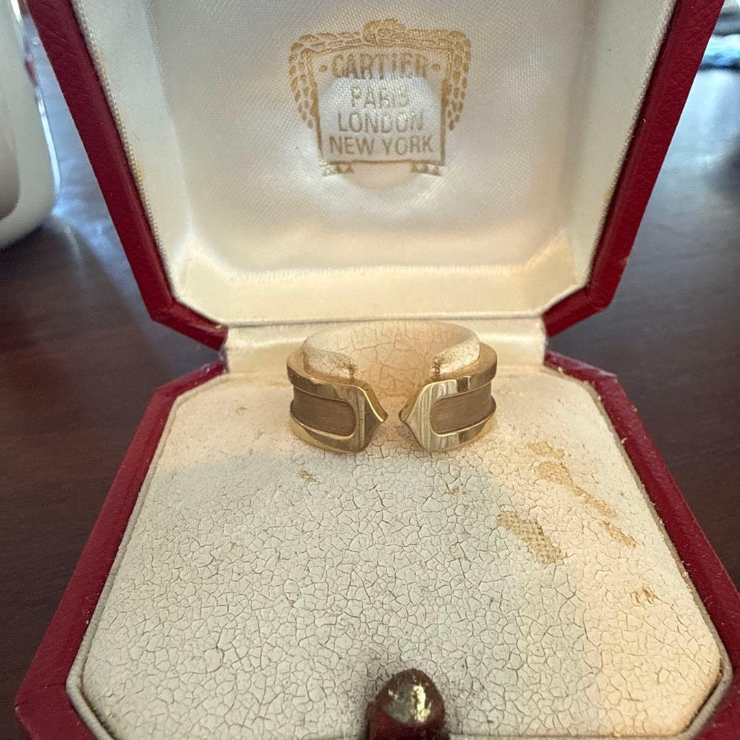 Cartier C2リング 指輪 ゴールド C4210