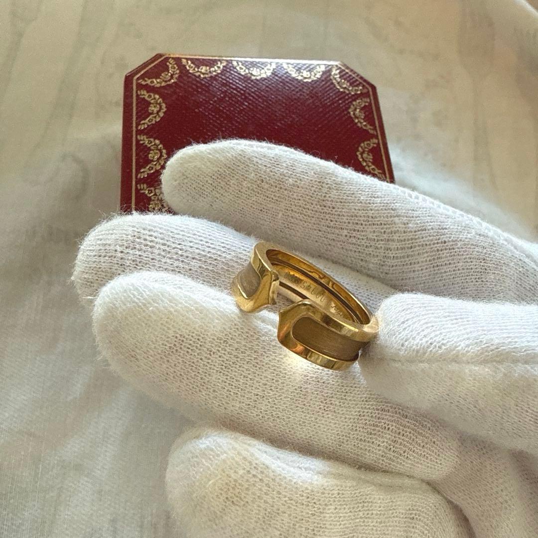 Cartier C2リング 指輪 ゴールド C4210