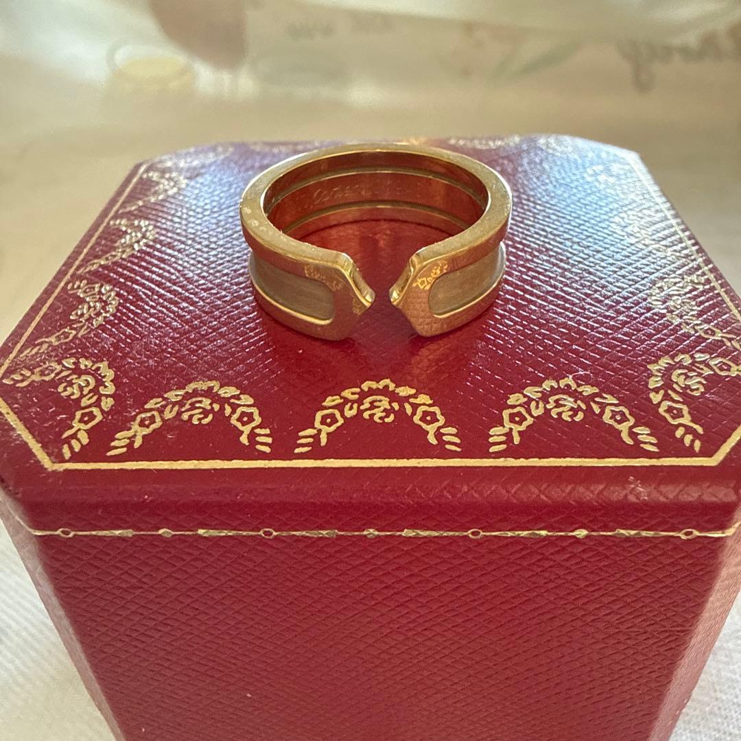 Cartier C2リング 指輪 ゴールド C4210