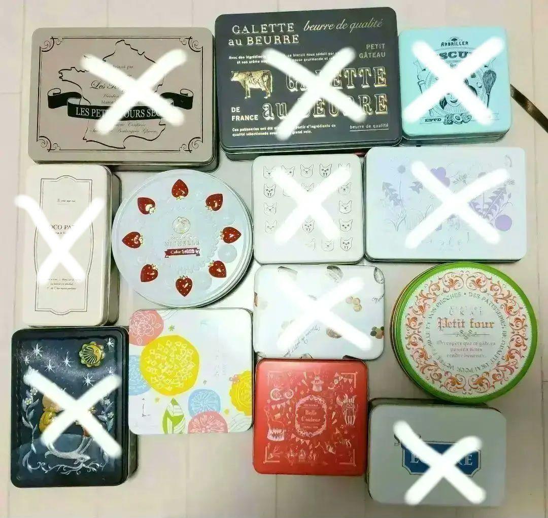 まとめ売り☆コレクション48缶★総額約20万☆有名クッキー缶 空缶★小物入れ