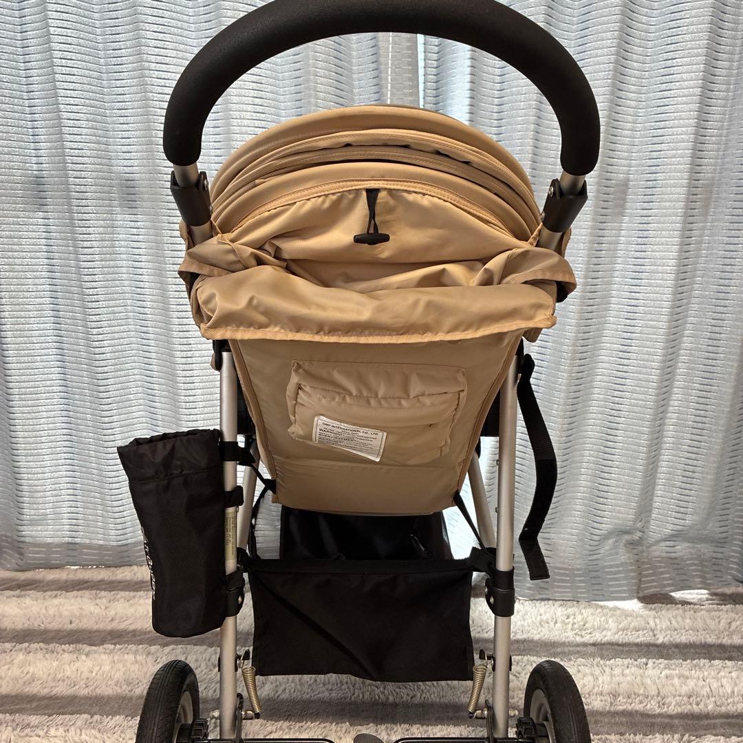 安安AirBuggy ベビーカー ベージュ