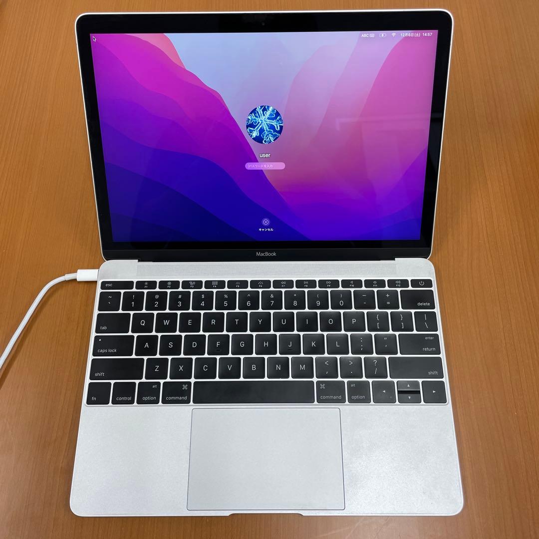 MacBook Early2016 12-inch Corem3 USキーボード