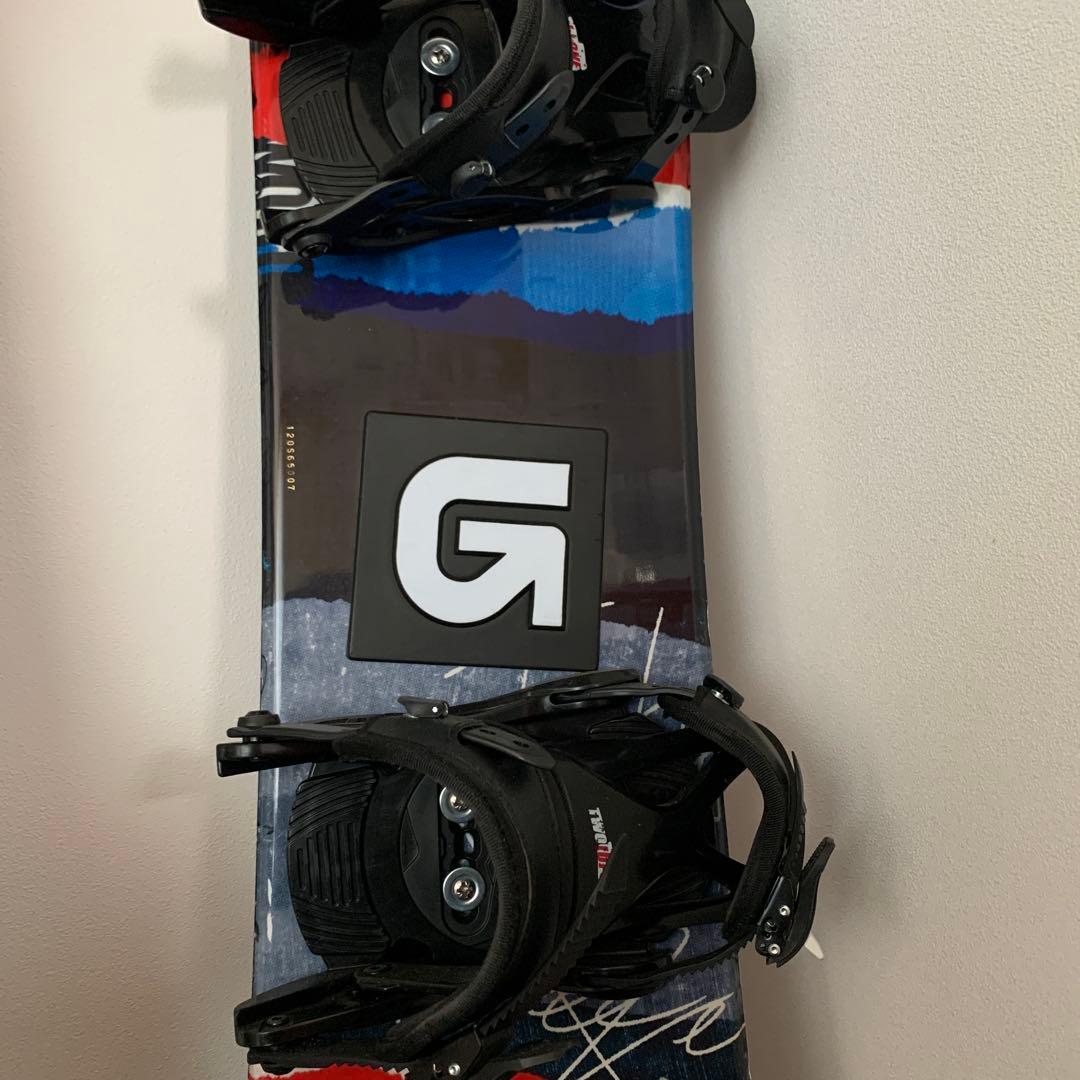 【ちろ様】TWO b ONE Breeze JR 120 スノーボード　３点セッ