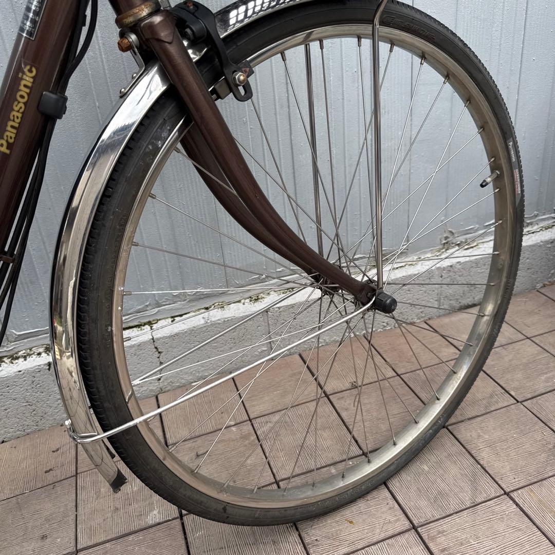 パナソニック 電動アシスト自転車 ブラウン