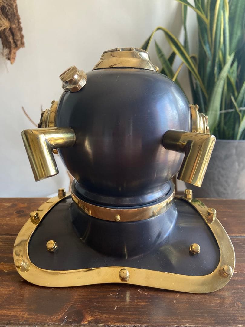 アンティーク風　潜水ヘルメット　スチームパンク