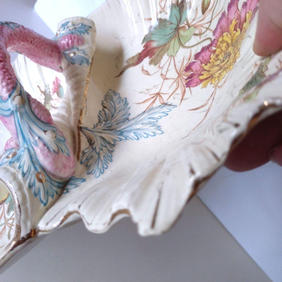 【最終価格】リュネビル　Luneville　フランスアンティーク　プレート