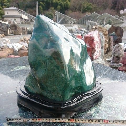 ブラジル産 グリーンクォーツ 鑑賞石 原石 宝石 パワーストーン オブジェ